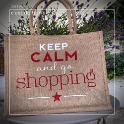 Sac Keep calm je suis aide soignante shopping totebag à petits prix
